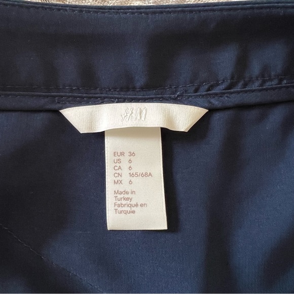 H&M Navy Ruffle Mini Skirt - Picture 4 of 5